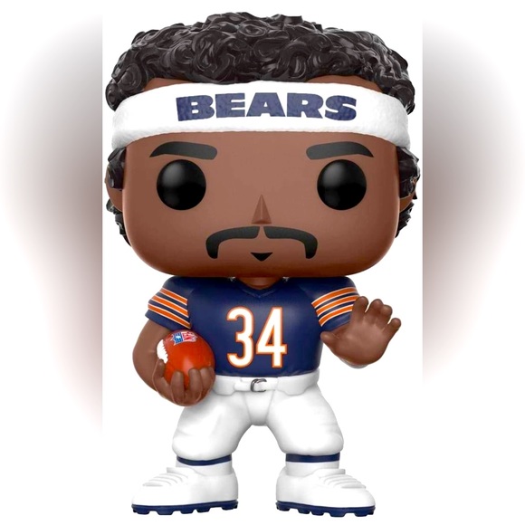 Funko POP! Football Legends Chicago Bears Walter Payton #78 MINT with protector - Picture 2 of 3